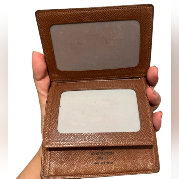 LOUIS VUITTON VINTAGE AUTHENTIC SIGNATURE MONOGRAM LEATHER WALLET EUC /UNISEX - Picture 3 of 8